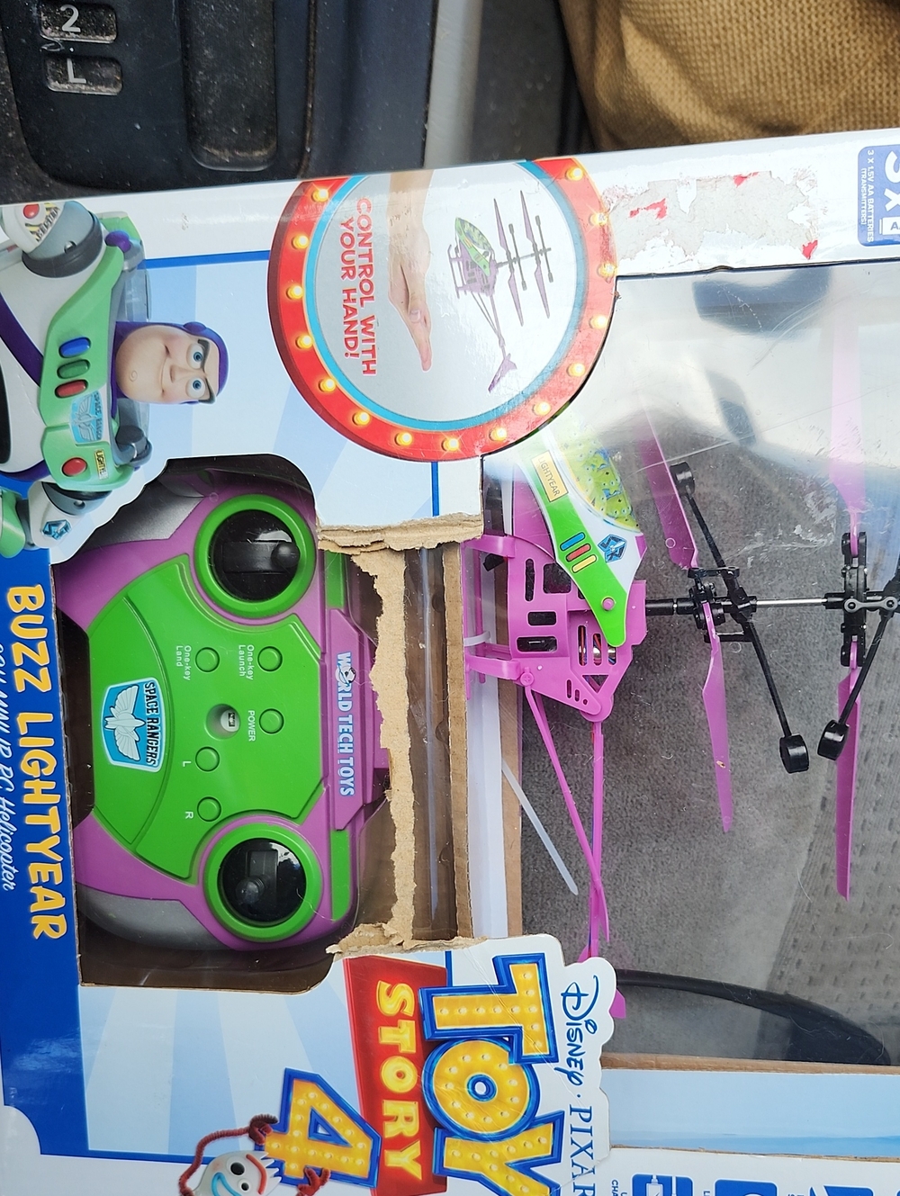 Toy Story,  Buzz Light Year Helicopter. Nib